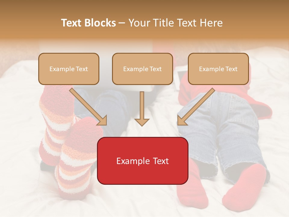 Female Personal Computer PowerPoint Template