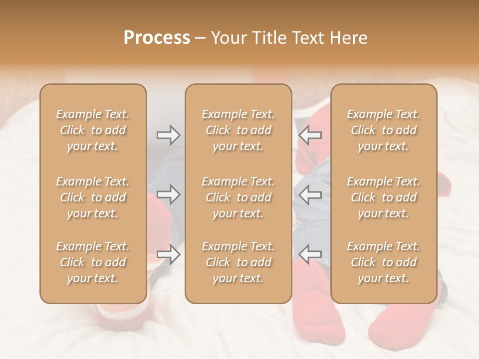Female Personal Computer PowerPoint Template