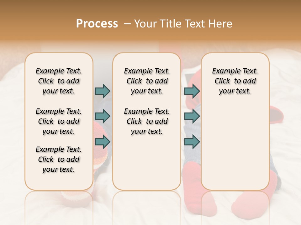 Female Personal Computer PowerPoint Template