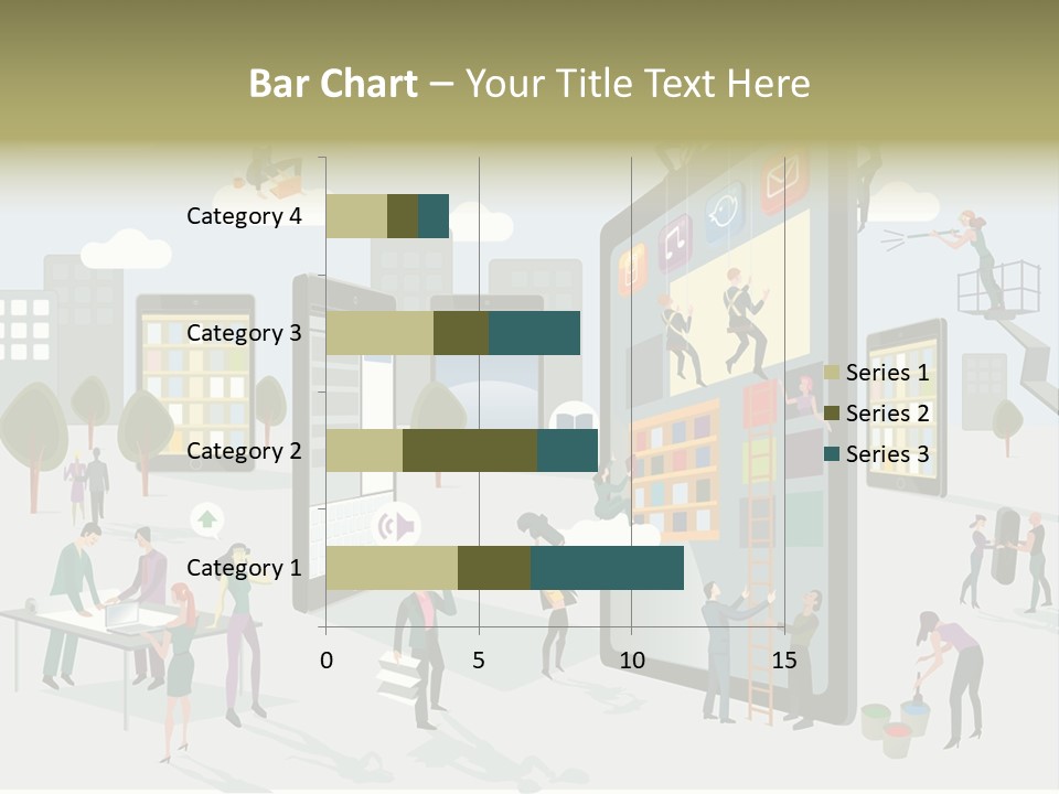 Work Upload Network PowerPoint Template
