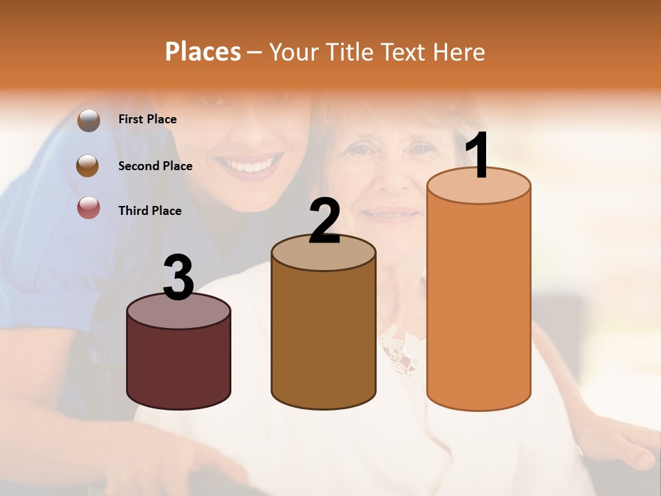 Work White Pretty PowerPoint Template