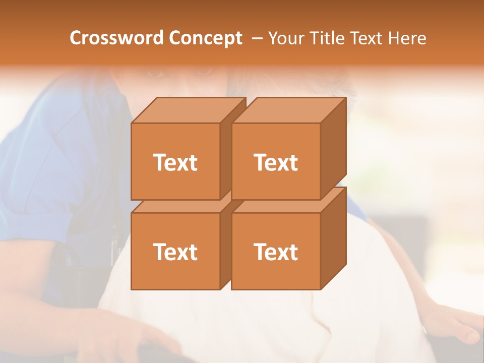 Work White Pretty PowerPoint Template
