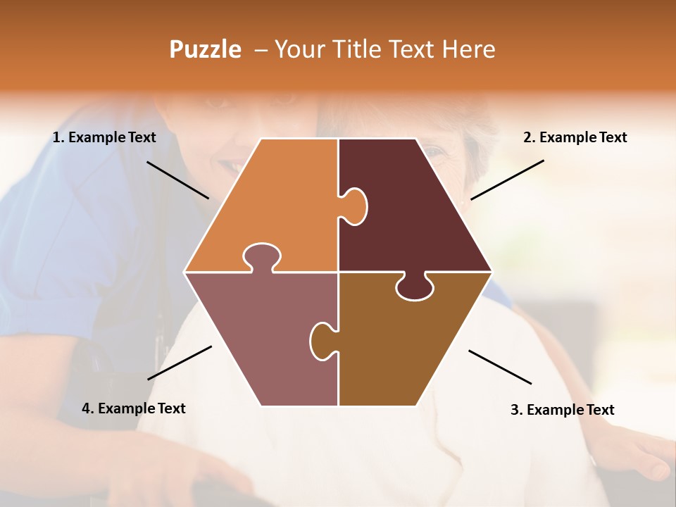 Work White Pretty PowerPoint Template