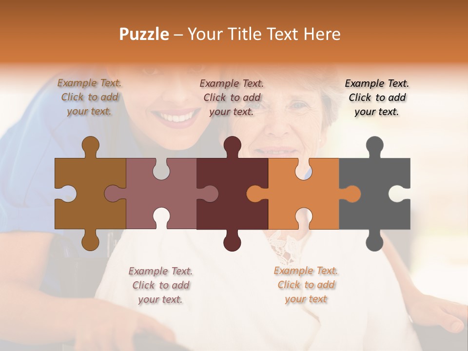 Work White Pretty PowerPoint Template