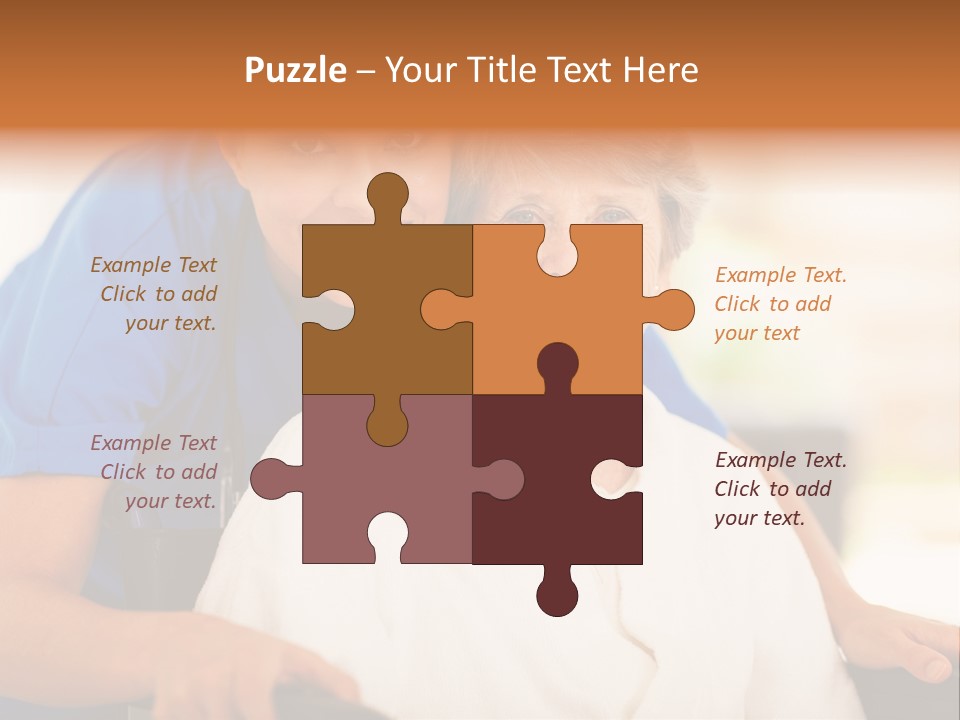 Work White Pretty PowerPoint Template