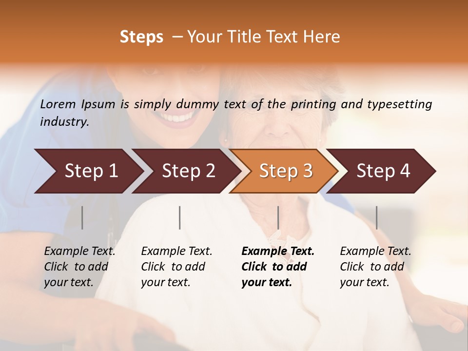 Work White Pretty PowerPoint Template
