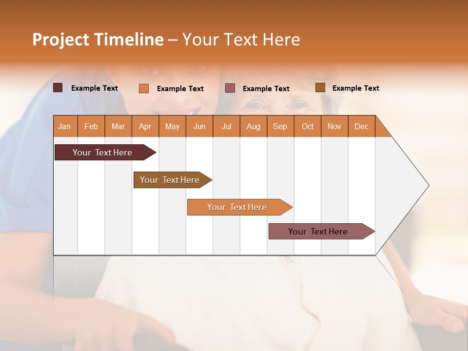 Work White Pretty PowerPoint Template