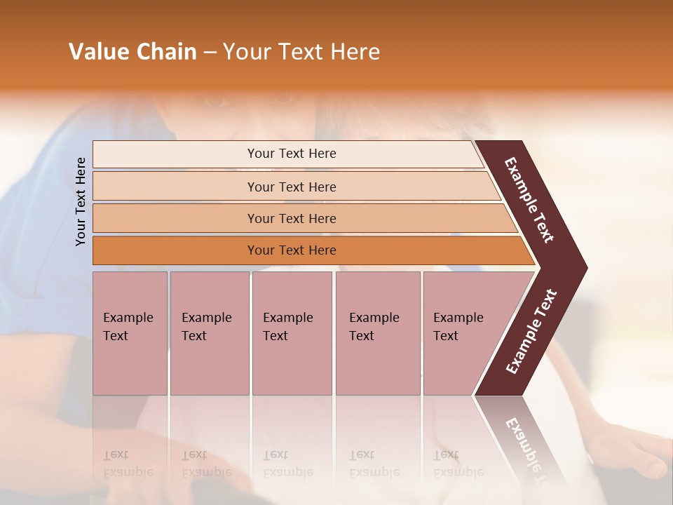Work White Pretty PowerPoint Template