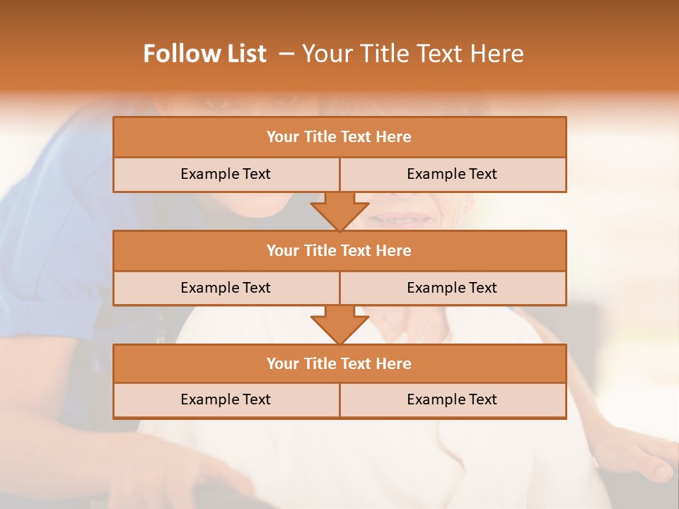Work White Pretty PowerPoint Template