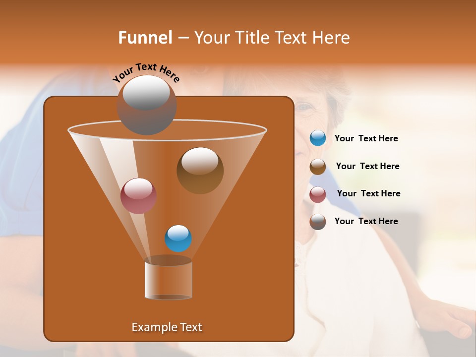 Work White Pretty PowerPoint Template