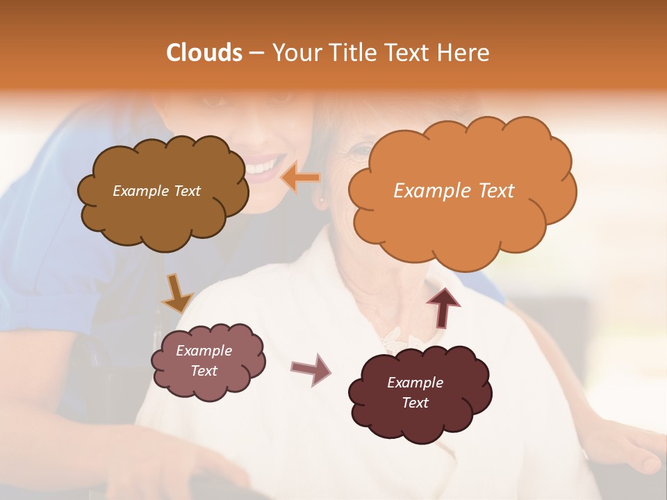 Work White Pretty PowerPoint Template