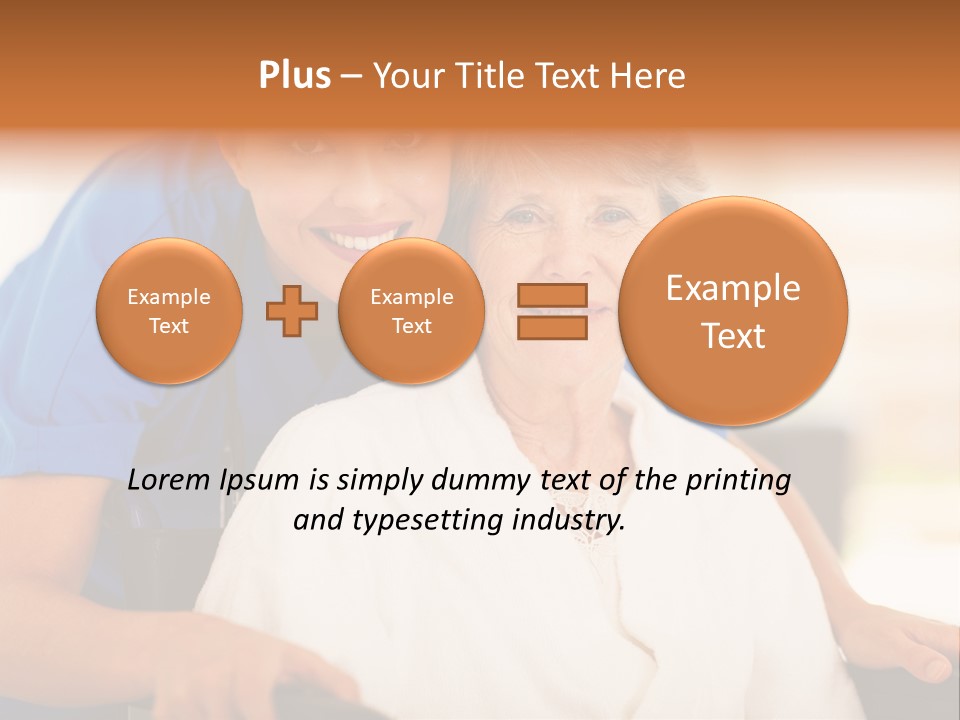 Work White Pretty PowerPoint Template