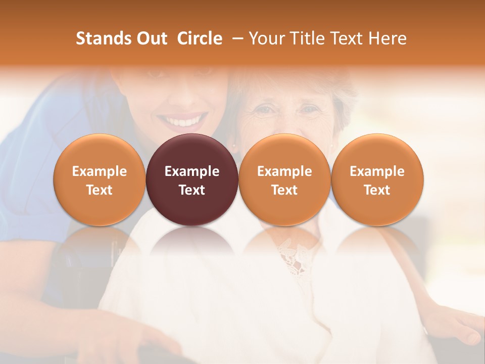 Work White Pretty PowerPoint Template