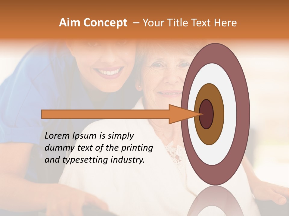 Work White Pretty PowerPoint Template