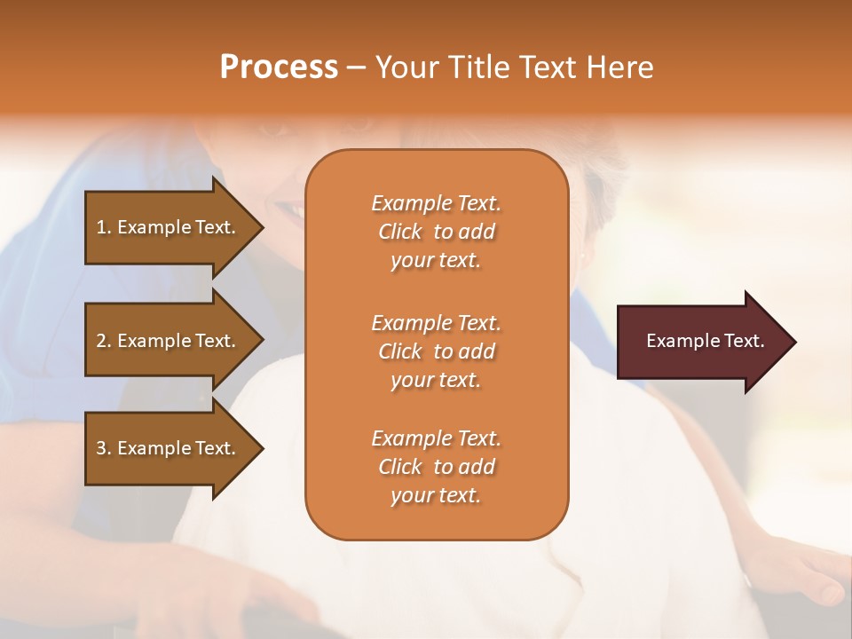 Work White Pretty PowerPoint Template
