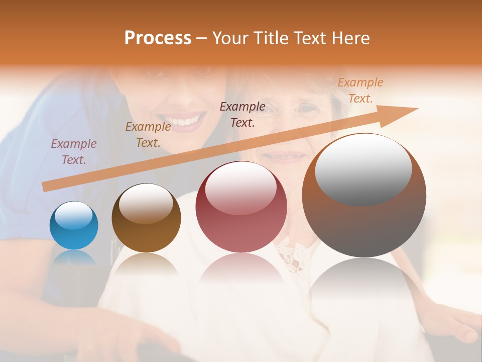 Work White Pretty PowerPoint Template