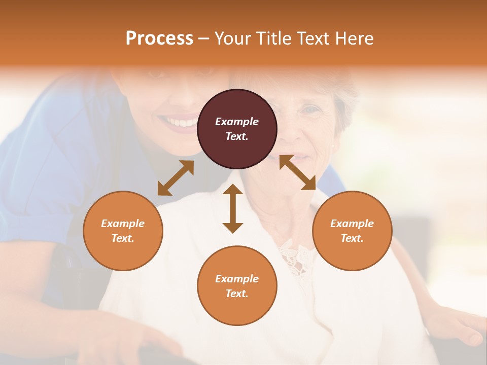 Work White Pretty PowerPoint Template