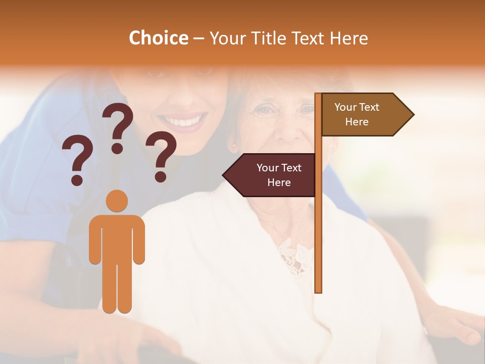 Work White Pretty PowerPoint Template