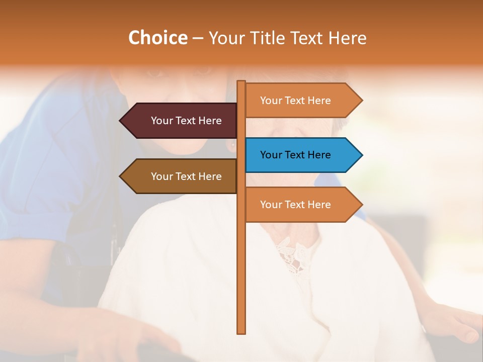 Work White Pretty PowerPoint Template