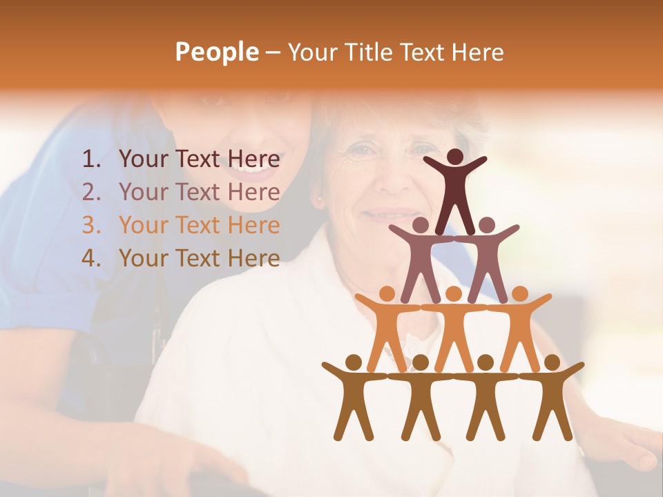 Work White Pretty PowerPoint Template