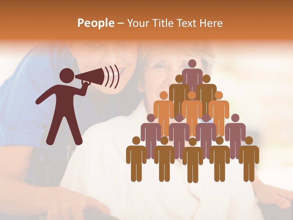 Work White Pretty PowerPoint Template