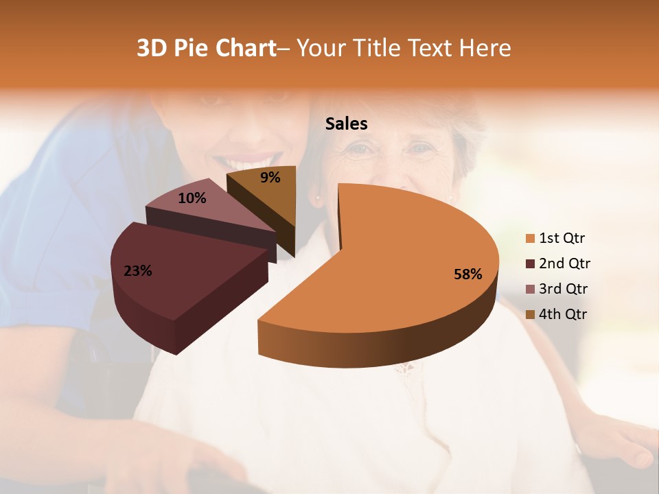 Work White Pretty PowerPoint Template