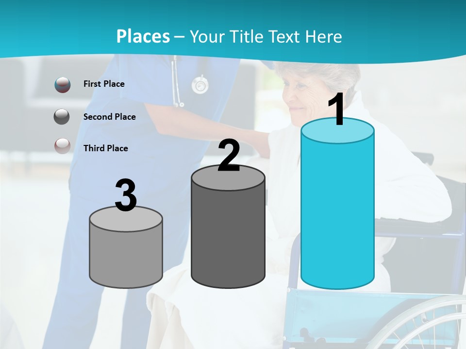 Blue Care Joyful PowerPoint Template