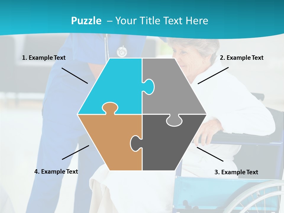 Blue Care Joyful PowerPoint Template