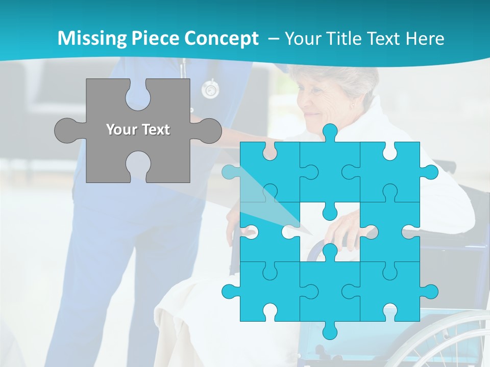 Blue Care Joyful PowerPoint Template