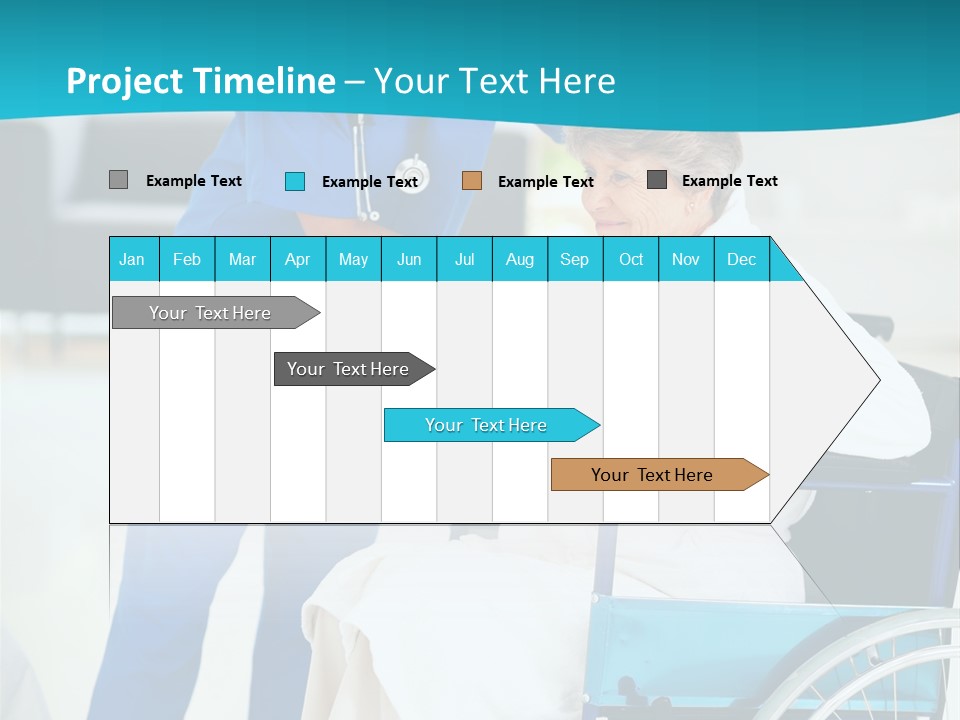 Blue Care Joyful PowerPoint Template