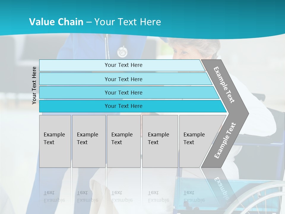 Blue Care Joyful PowerPoint Template
