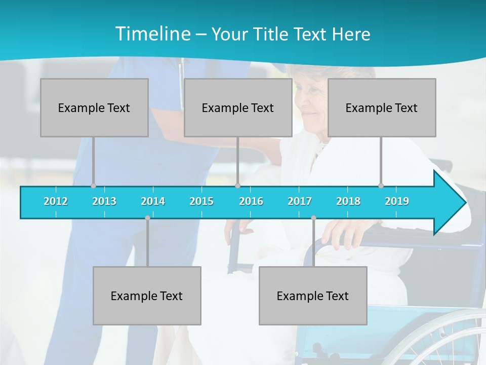 Blue Care Joyful PowerPoint Template