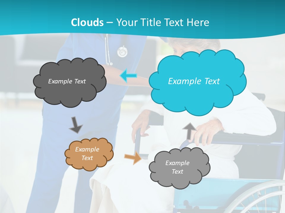 Blue Care Joyful PowerPoint Template