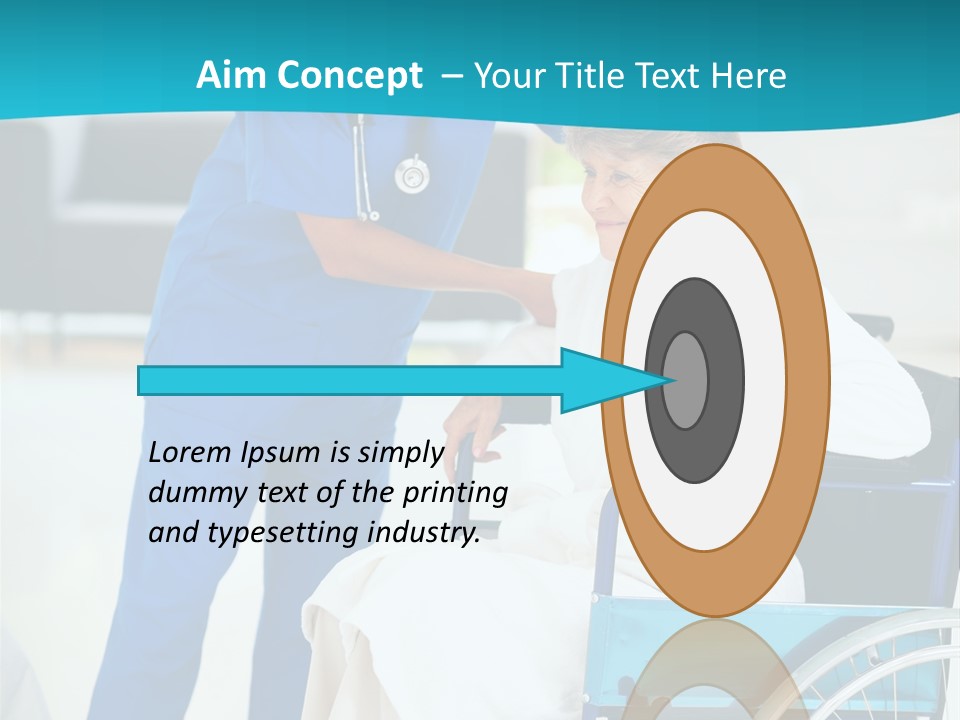 Blue Care Joyful PowerPoint Template