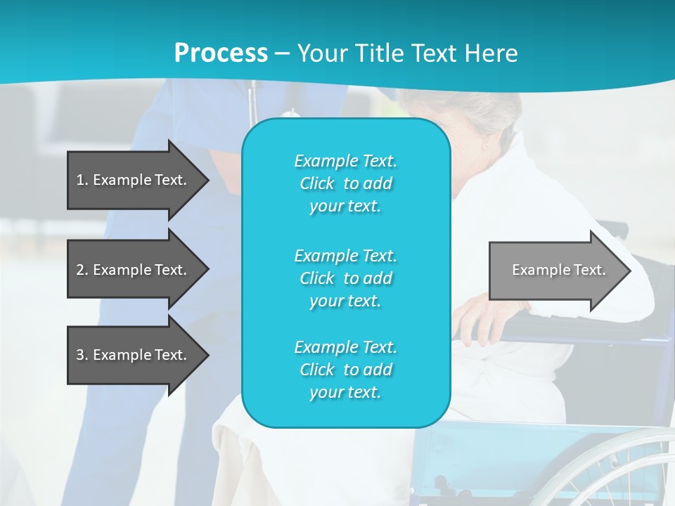 Blue Care Joyful PowerPoint Template