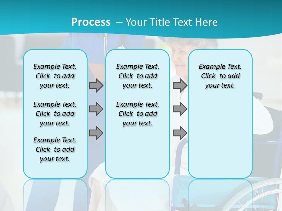 Blue Care Joyful PowerPoint Template