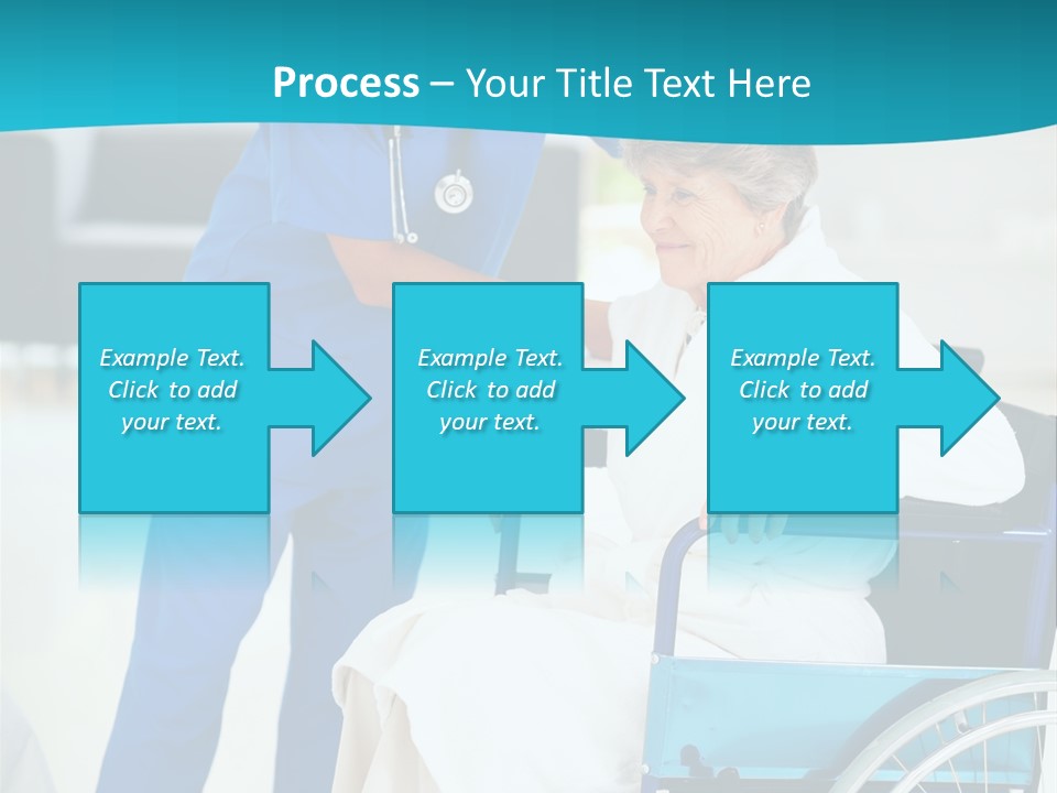 Blue Care Joyful PowerPoint Template