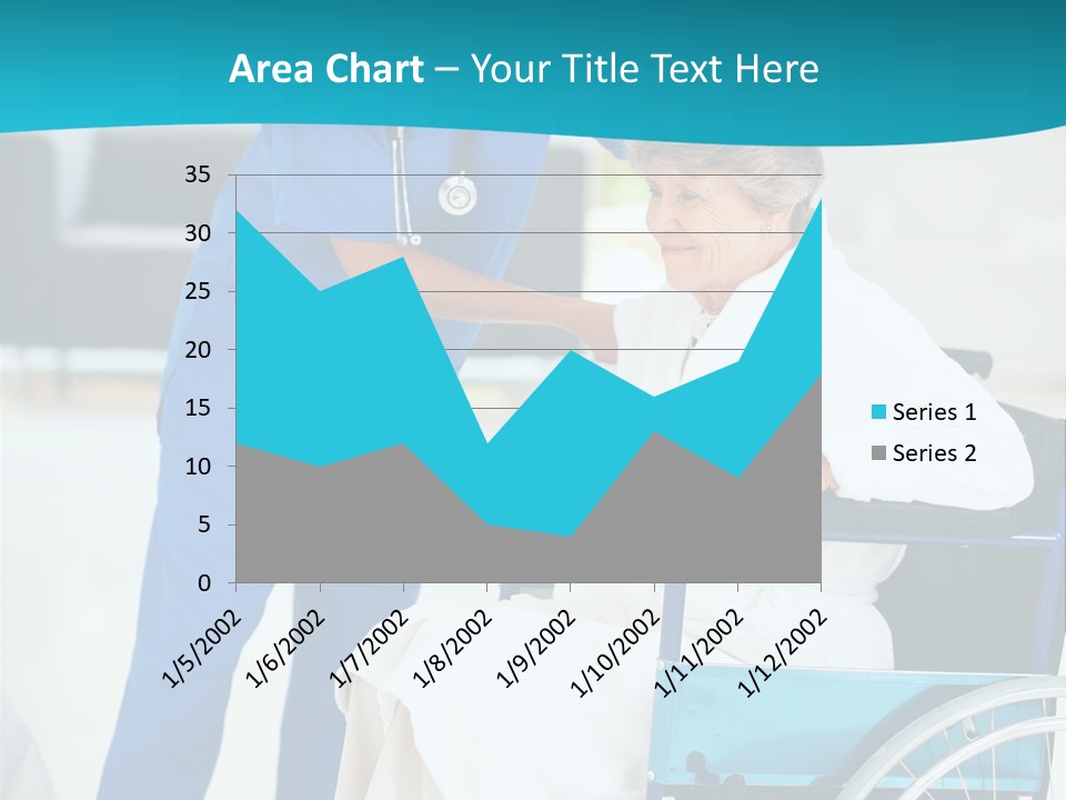 Blue Care Joyful PowerPoint Template