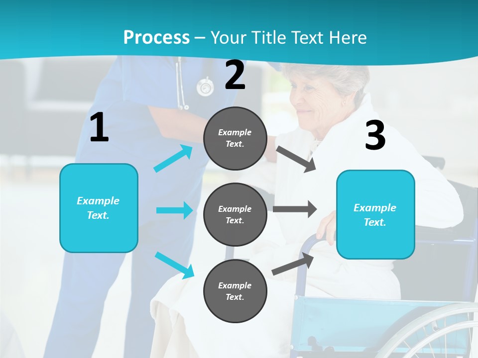 Blue Care Joyful PowerPoint Template