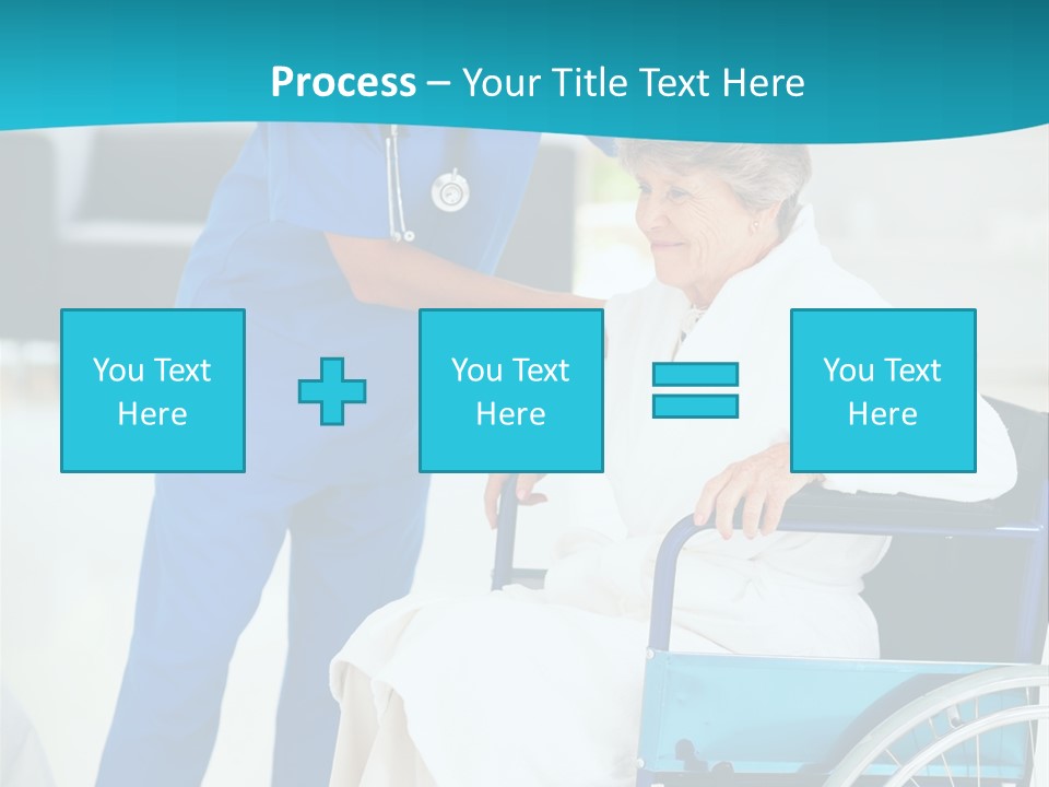 Blue Care Joyful PowerPoint Template