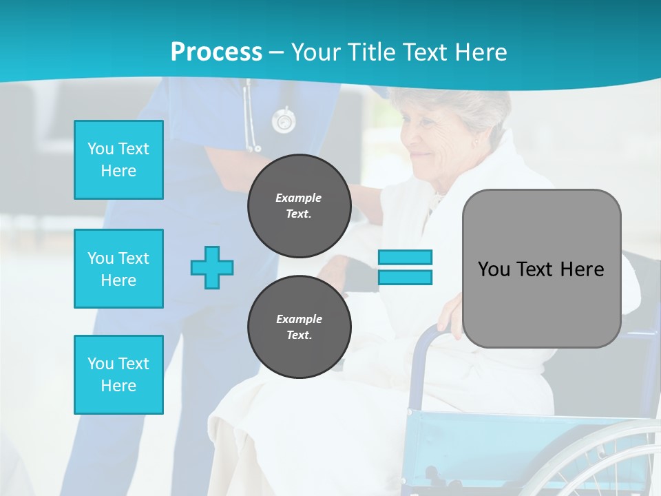 Blue Care Joyful PowerPoint Template