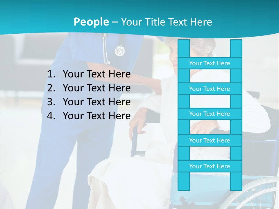 Blue Care Joyful PowerPoint Template