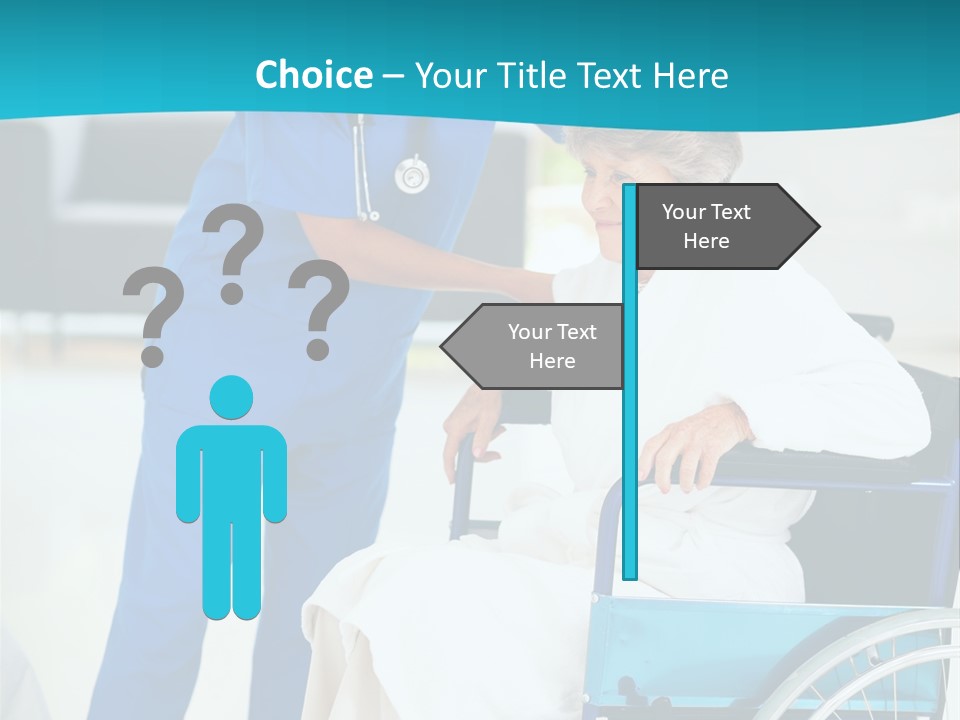 Blue Care Joyful PowerPoint Template