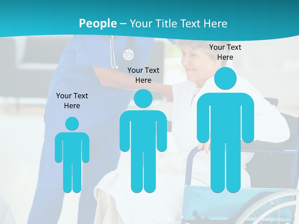 Blue Care Joyful PowerPoint Template