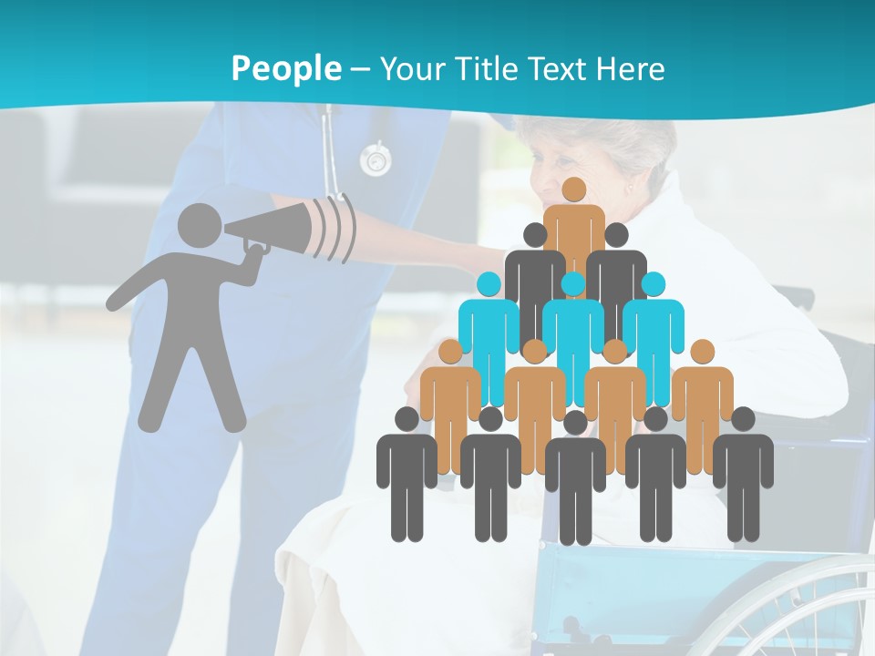 Blue Care Joyful PowerPoint Template