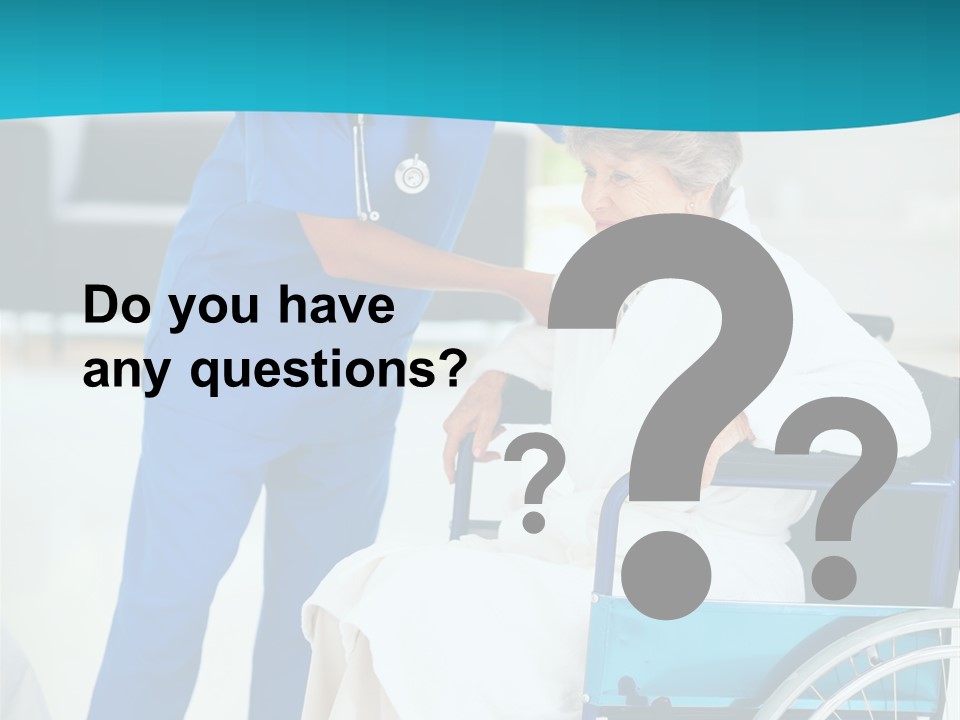 Blue Care Joyful PowerPoint Template