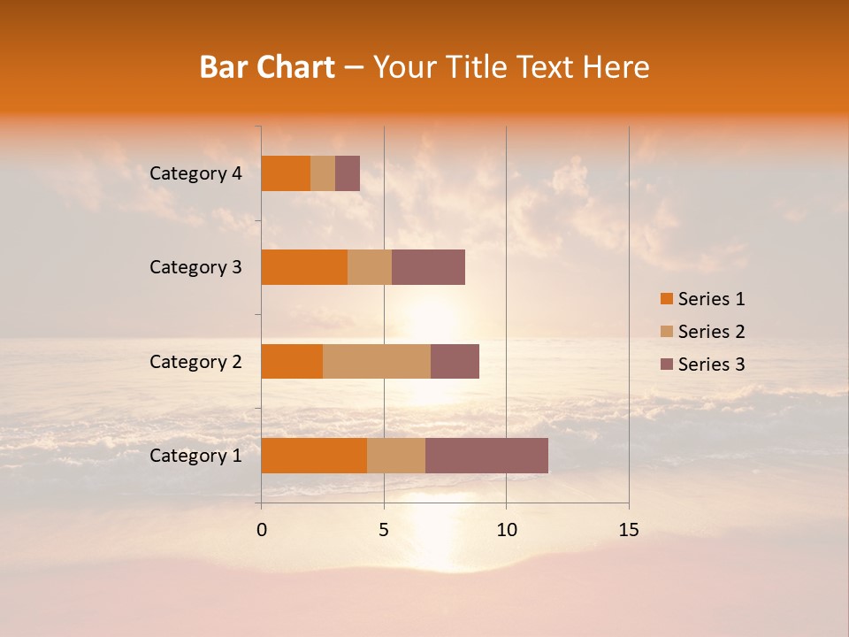 Surf Sandy Dusk PowerPoint Template