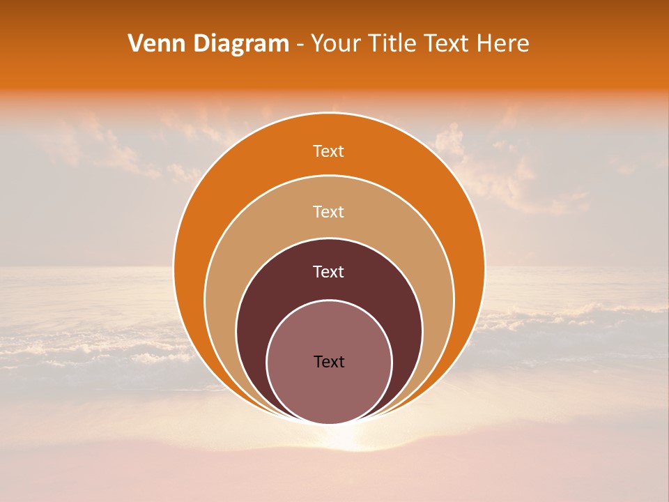 Surf Sandy Dusk PowerPoint Template