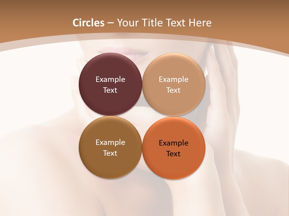 Health Young Lips PowerPoint Template