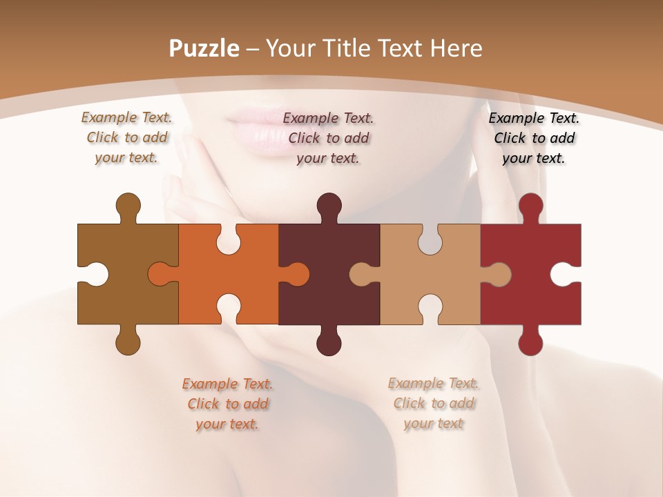 Health Young Lips PowerPoint Template